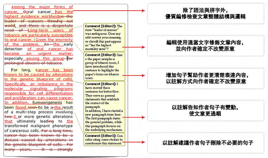 英文校正範例